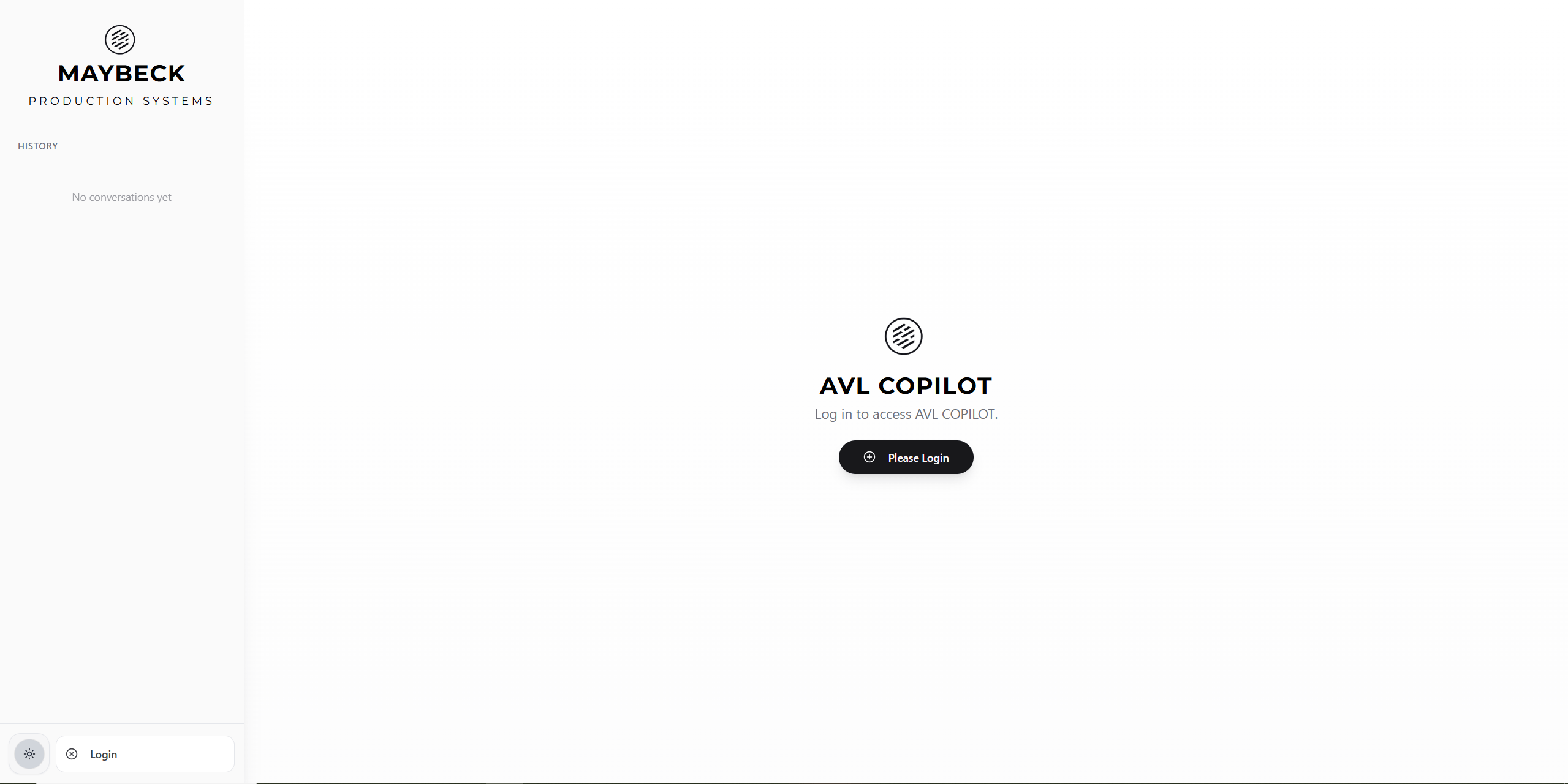AVL Copilot Main Screen